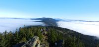 06 grenze einmal ganz anders - der grenzkamm trennt den boehmischen und bayerischen nebel
